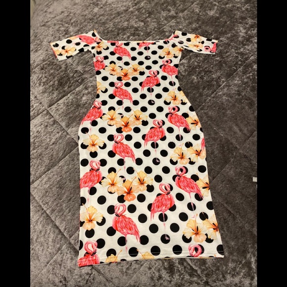 Beautiful summer dress short sleeve / size S - Picture 1 of 8